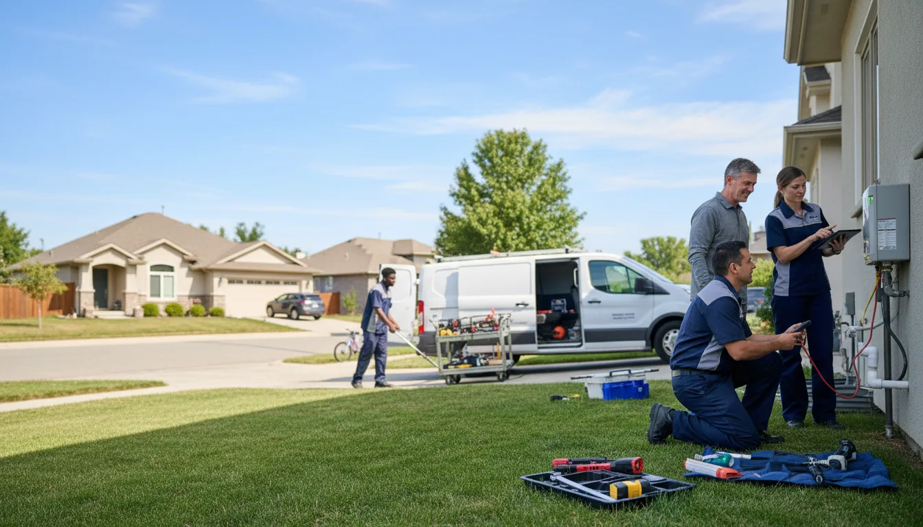Tankless water heater service in Mcfall, MO